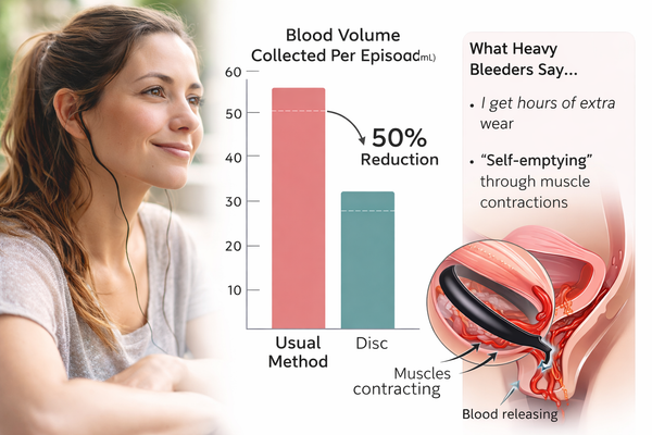 Study Names Menstrual Discs the Best Period Products for Heavy Flow